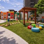 Playground tematico para criancas autistas