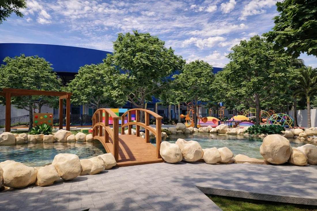 Area de lazer e playground do IMAPA